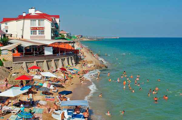 Отдых в Крыму: курортный посёлок Приморский, отдых у моря| 