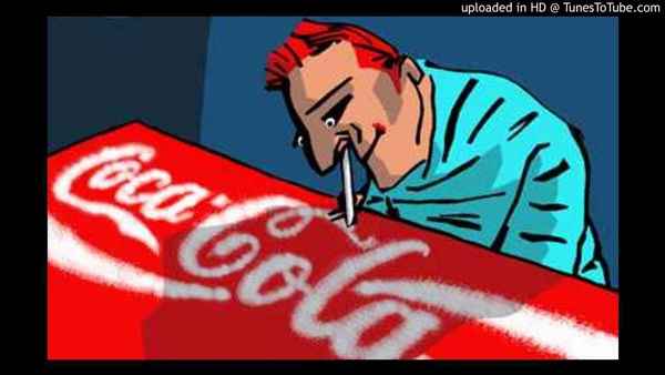 Coca-cola была так названа из-за содержащегося в ней кокаина| 