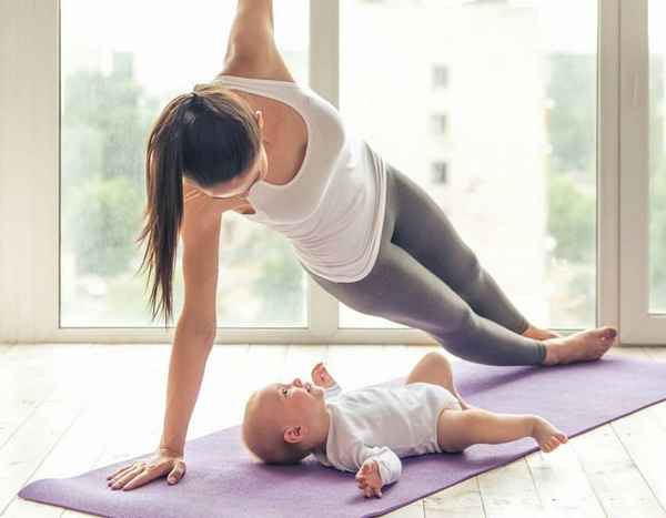 Фитнес после родов: когда и с чего начинать занятия? 