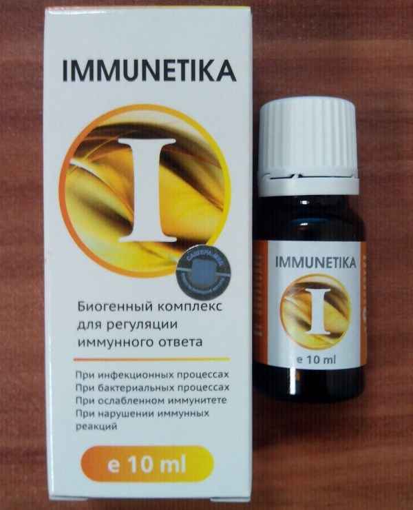 Immunetika: средство для укрепления иммунитета, отзывы о каплях Иммунетика
